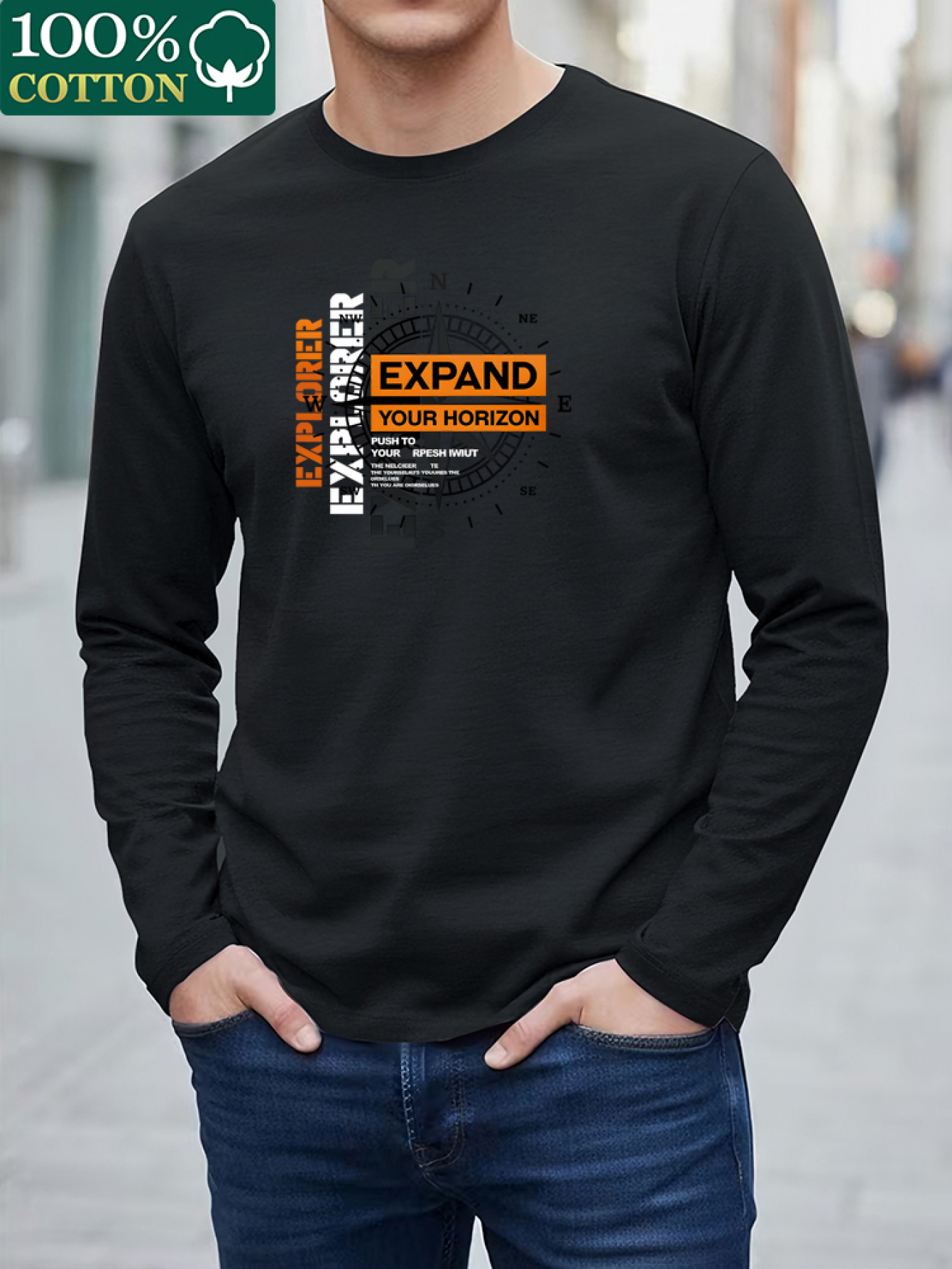 100% pure cotton men's long sl - Men'S Fashion Trends 2025 评论和价格