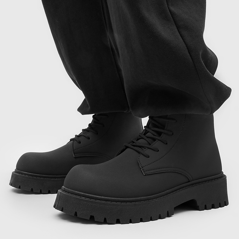 100%Genuine Leather Mens Boots - Chelsea Boots Men 评论和价格