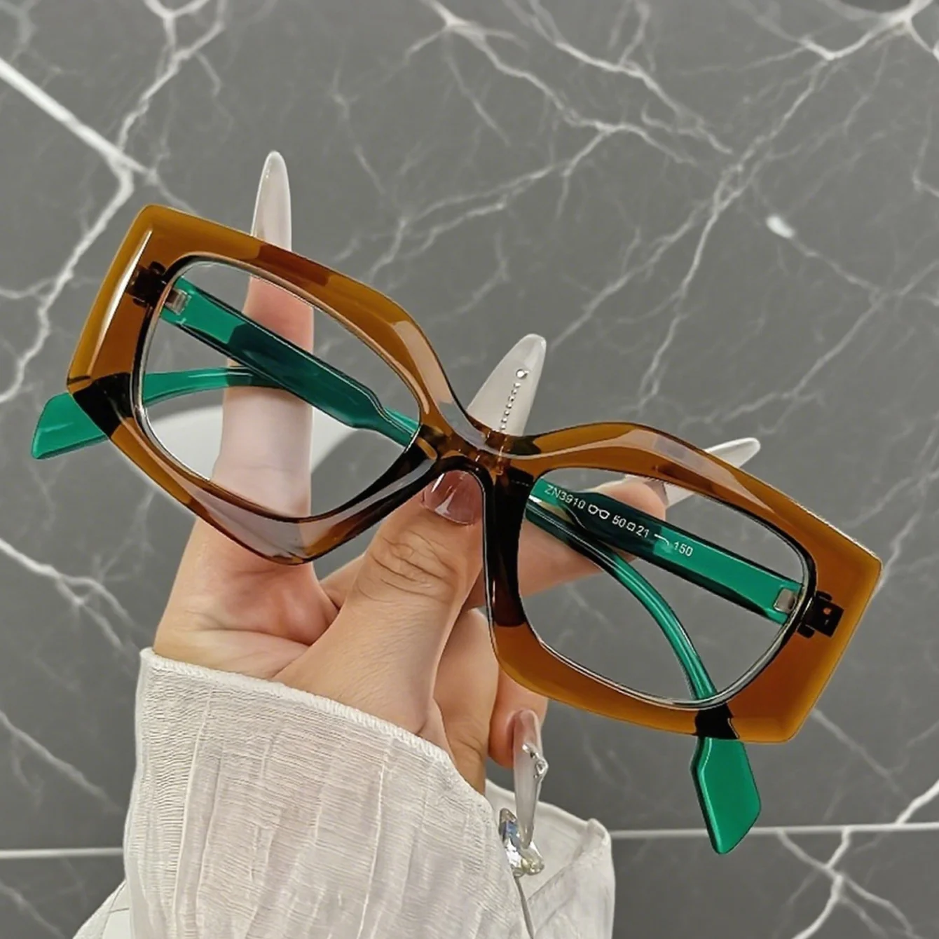 1 piece fashion square glasses - Men'S Fashion Non Prescription Glasses 评论和价格