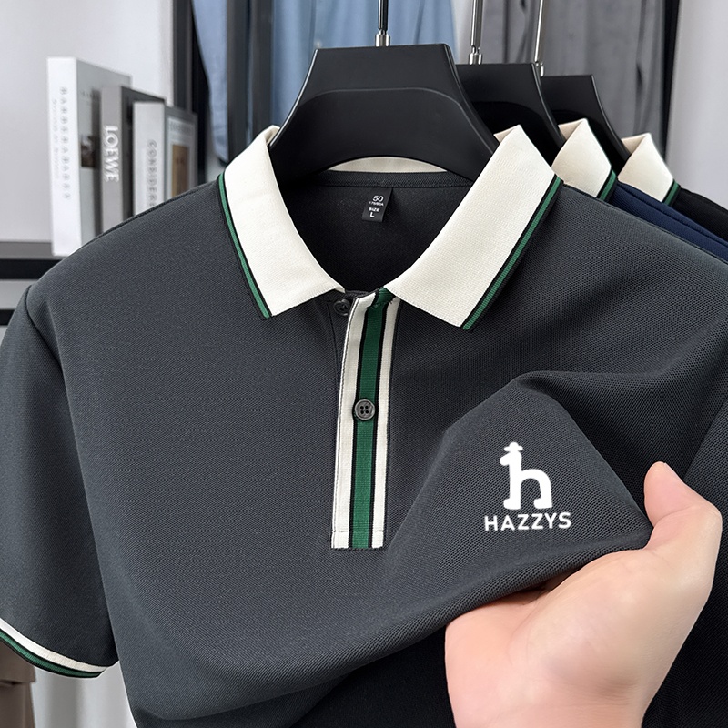 Summer New Men Lapel Golf Polo - Men'S Fashion Golf Clothing 评论和价格