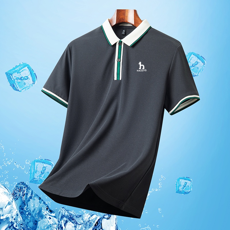 Summer New Men Lapel Golf Polo - Men'S Fashion Golf Clothing 评论和价格