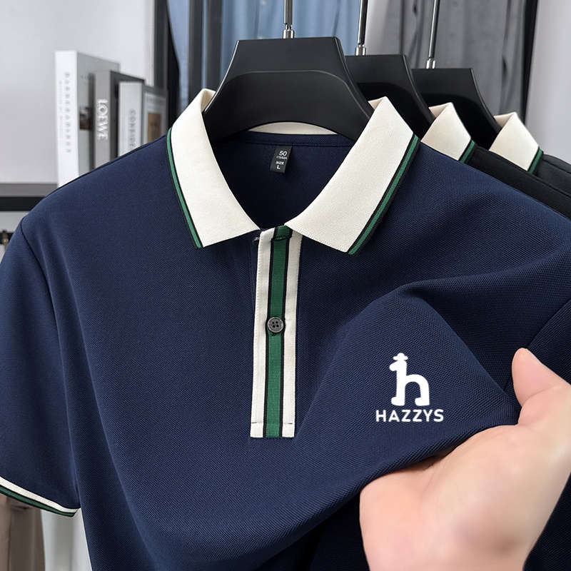 Summer New Men Lapel Golf Polo - Men'S Fashion Golf Clothing 评论和价格