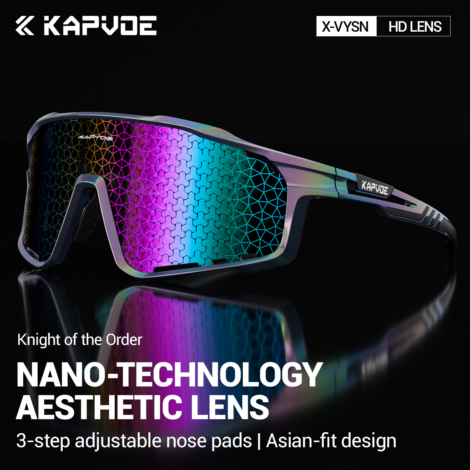 Kapvoe Fashion Cycling Glasses - Men'S Fashion Glasses 2026 评论和价格
