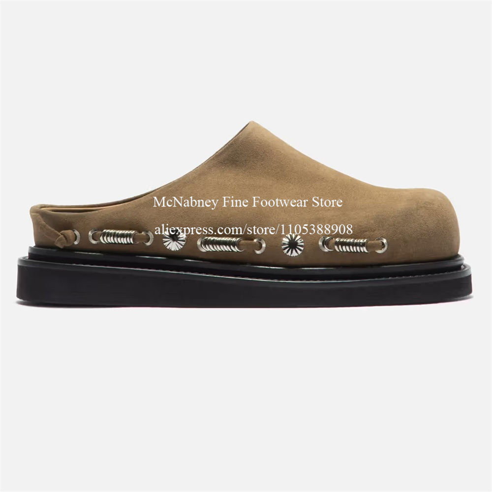 Fashion Men Suede Slip on Mule - Men'S Fashion Rings 评论和价格