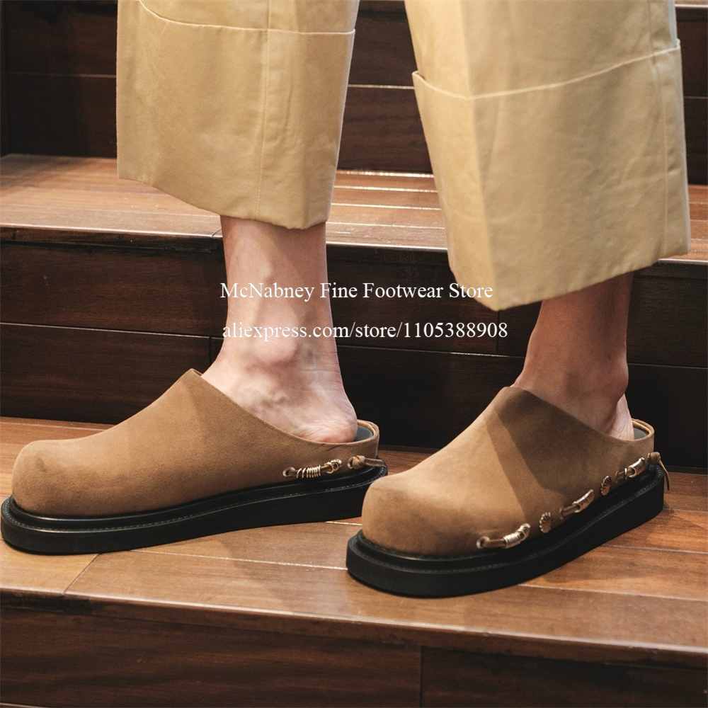 Fashion Men Suede Slip on Mule - Men'S Fashion Rings 评论和价格