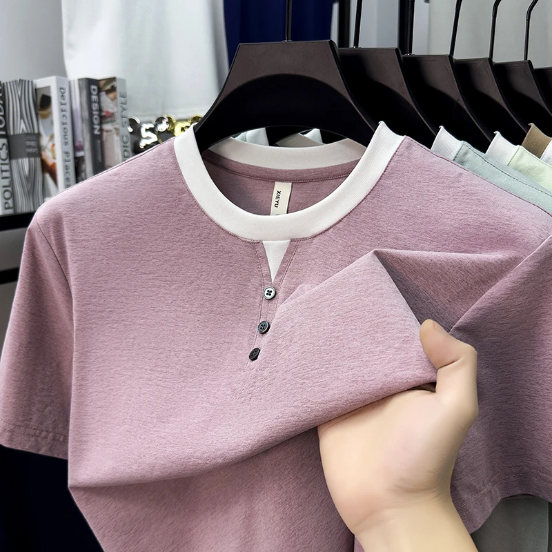 Mens Short Sleeve Henley Neck  - Men'S Fashion Trends 2025 评论和价格