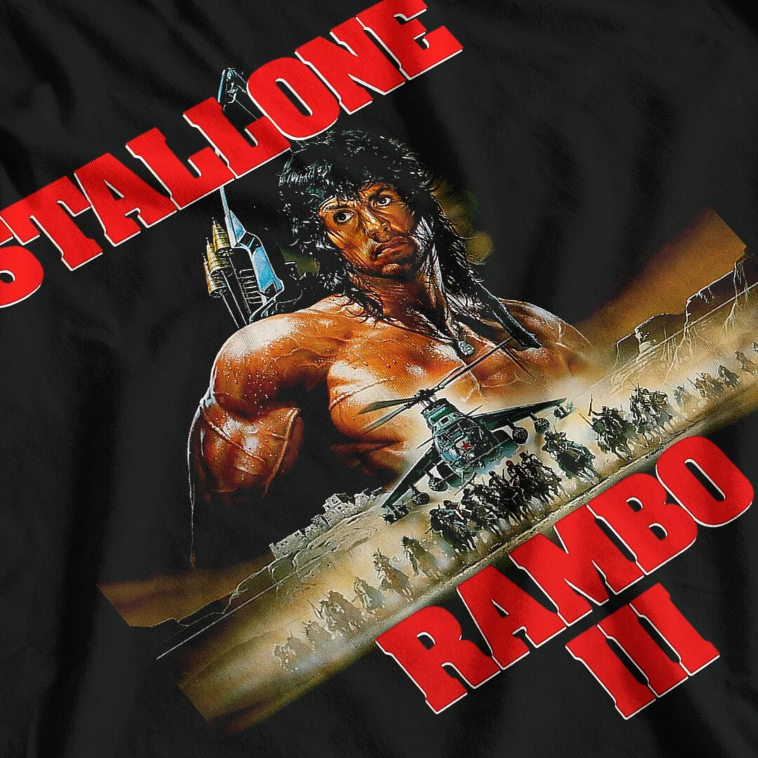 Rambo III T-Shirt Men's Classi - Men'S Fashion From The 80S 评论和价格