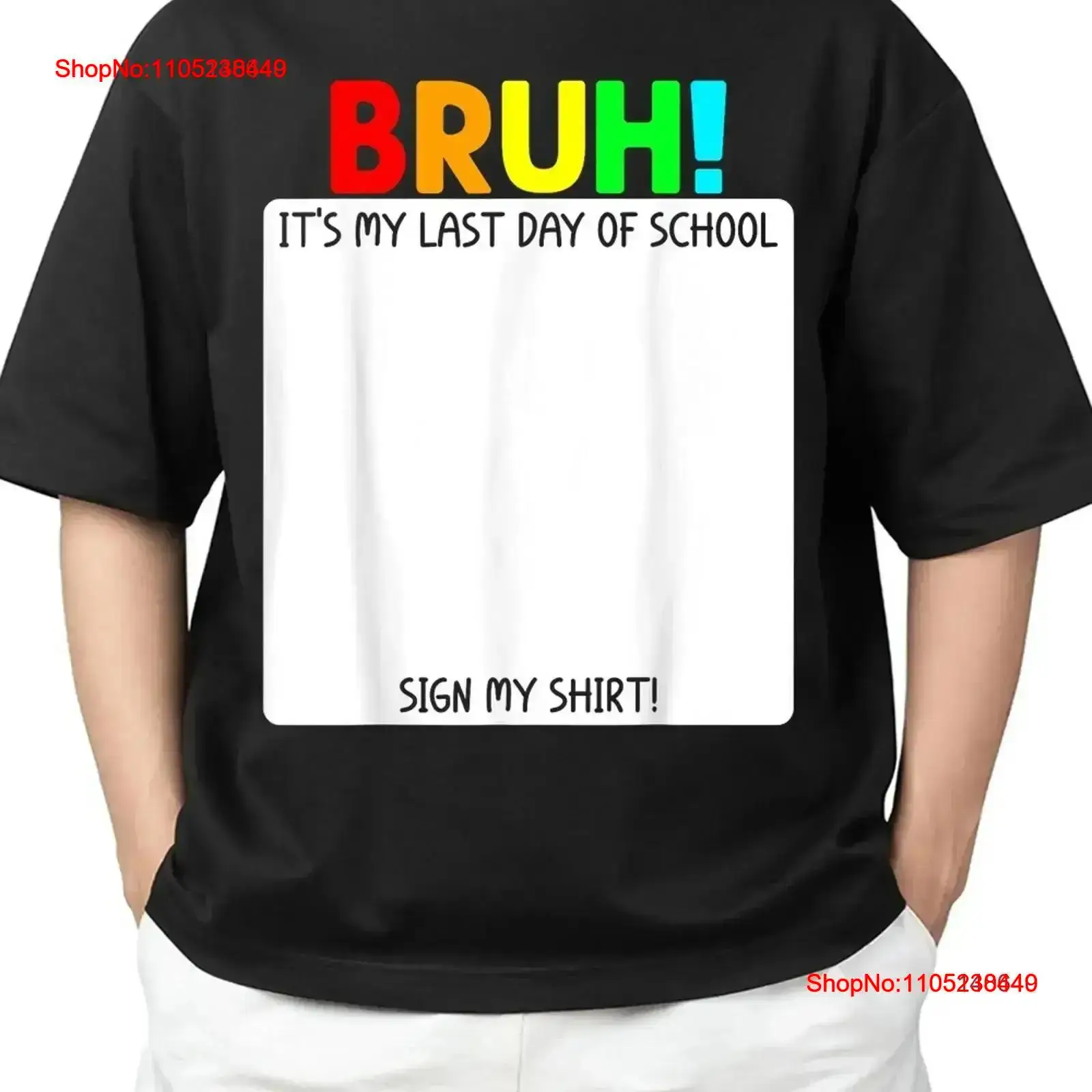 Student Autograph Bruh It s My - Men'S Fashion Today 评论和价格