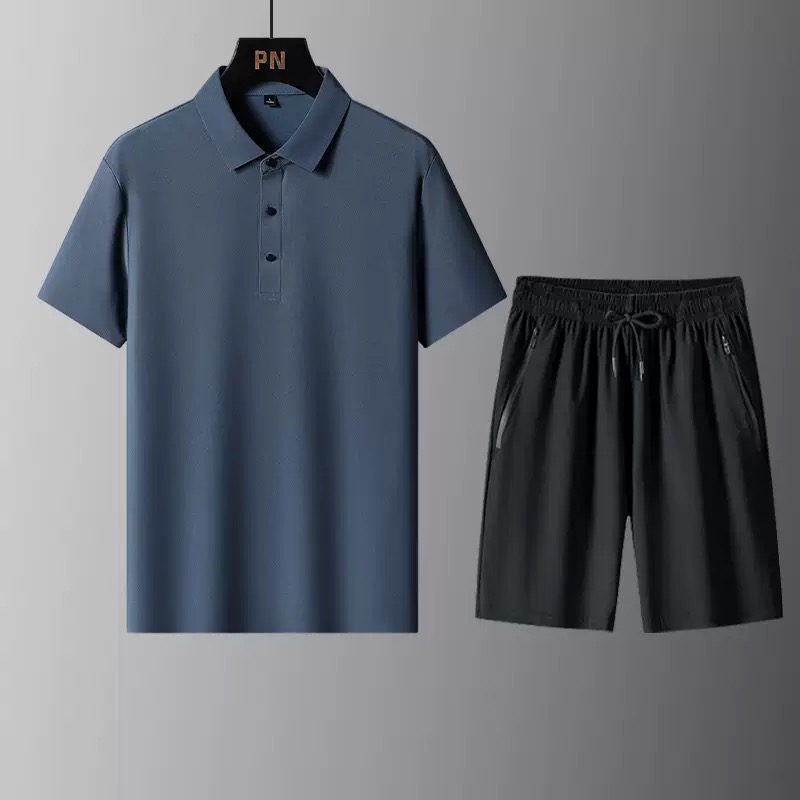 Summer Fashion Solid Color Com - Men'S Fashion Polo Shirt 评论和价格