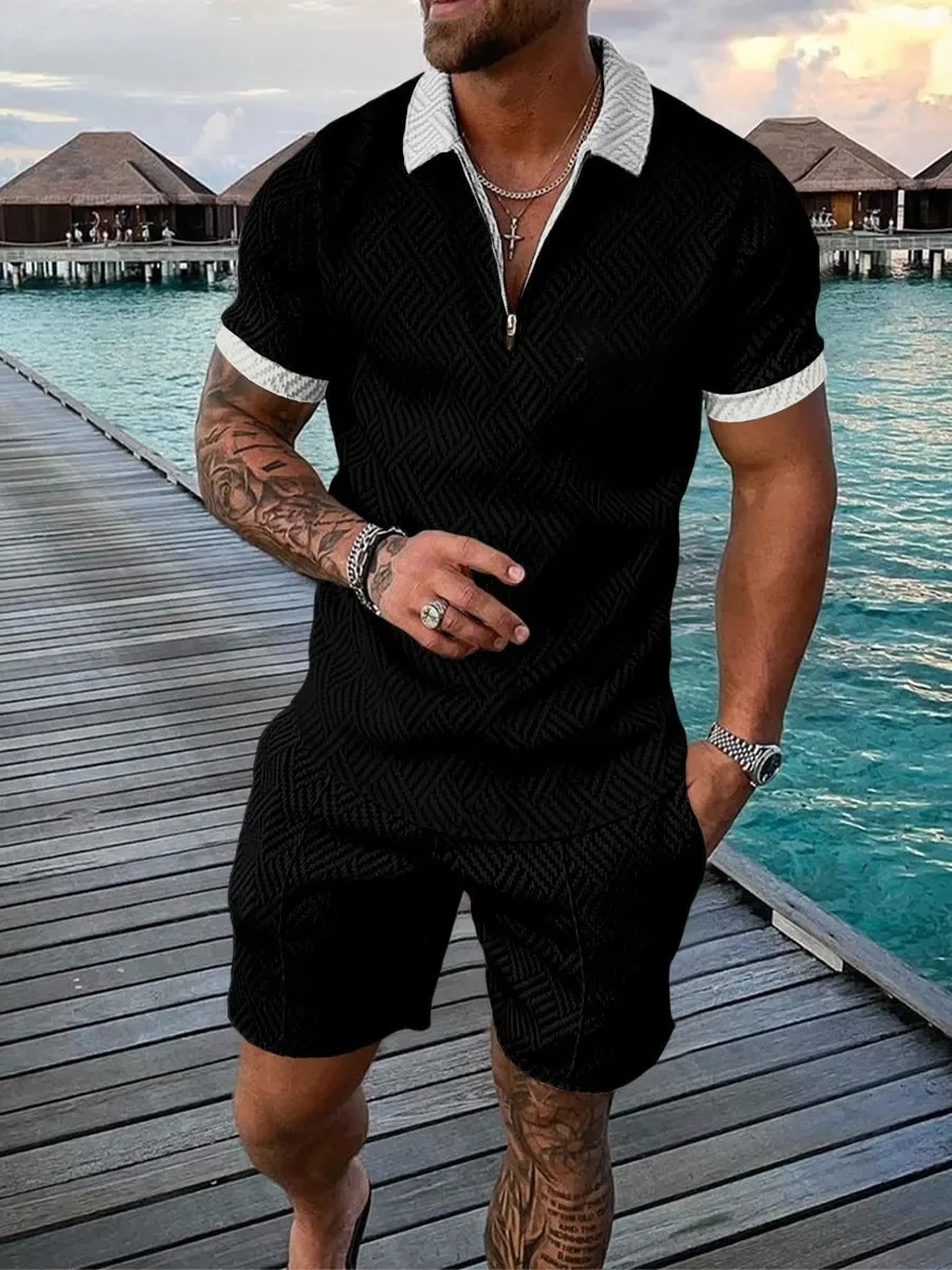 2026 New Summer Men's Suit Tre - Men'S Fashion Polo Shirt 评论和价格