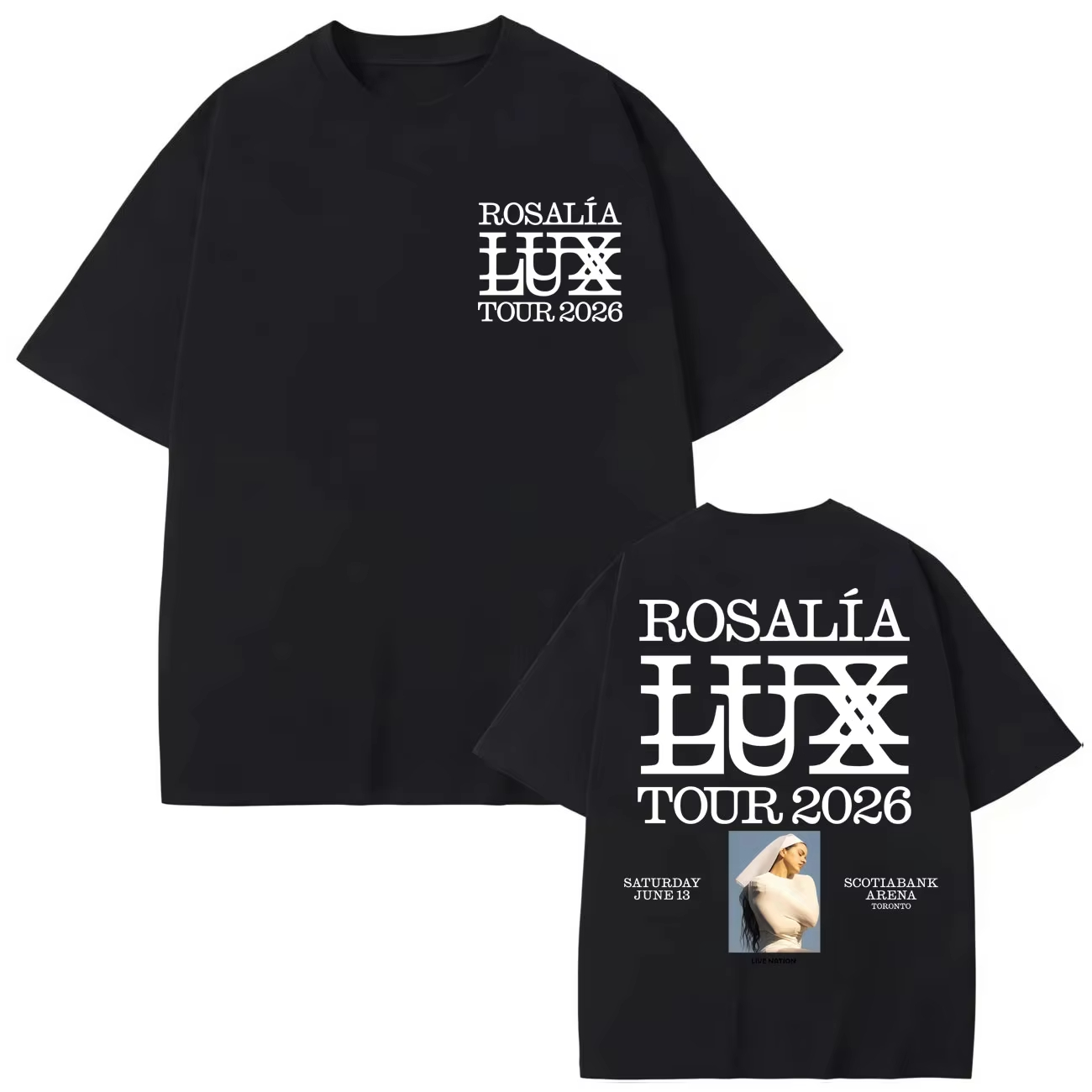 ROSALIA LUX tour T-SHIRT 2026  - Men'S Fashion Website 评论和价格