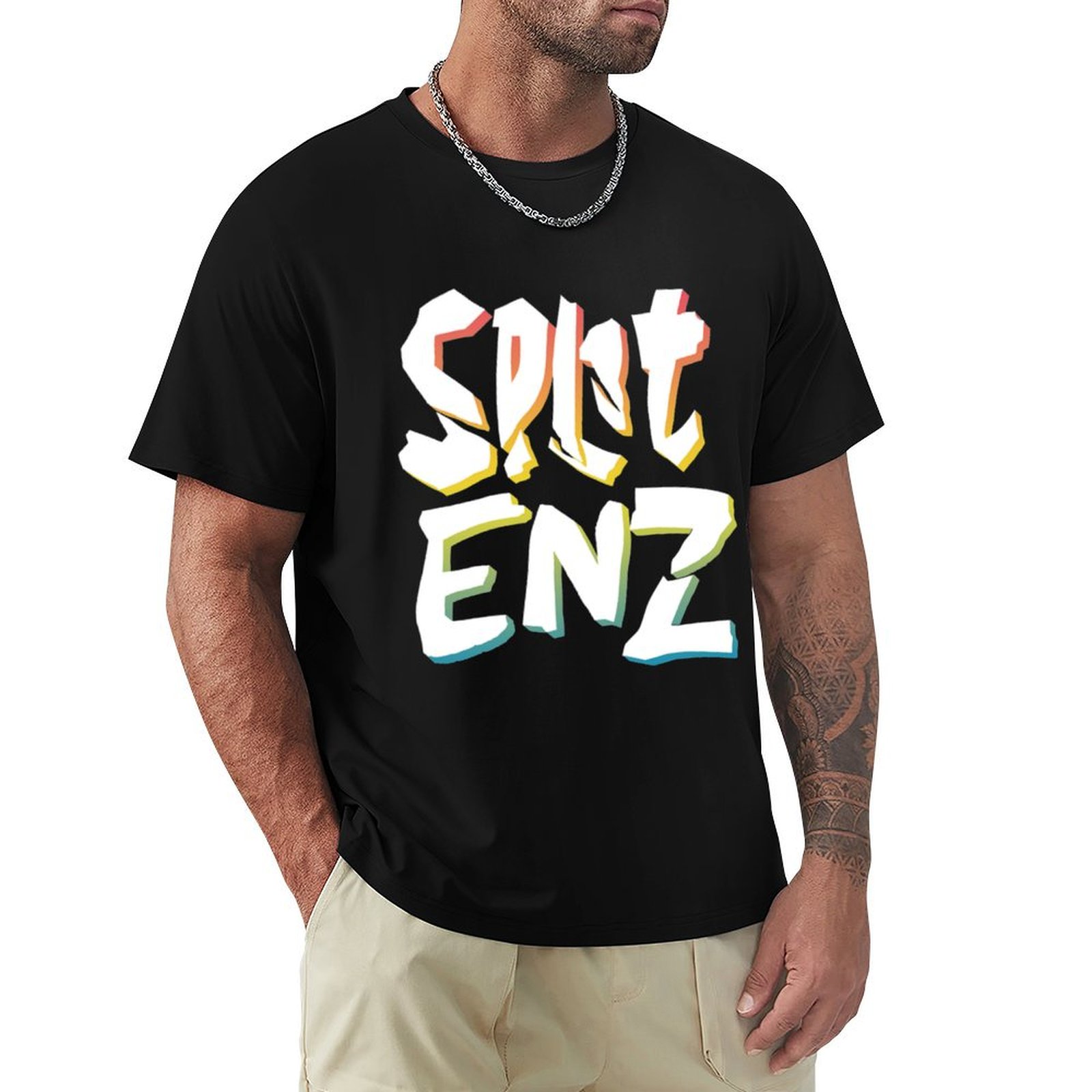 Split Enz T-ShirtSplit Enz _ R - Men'S Fashion From The 80S 评论和价格