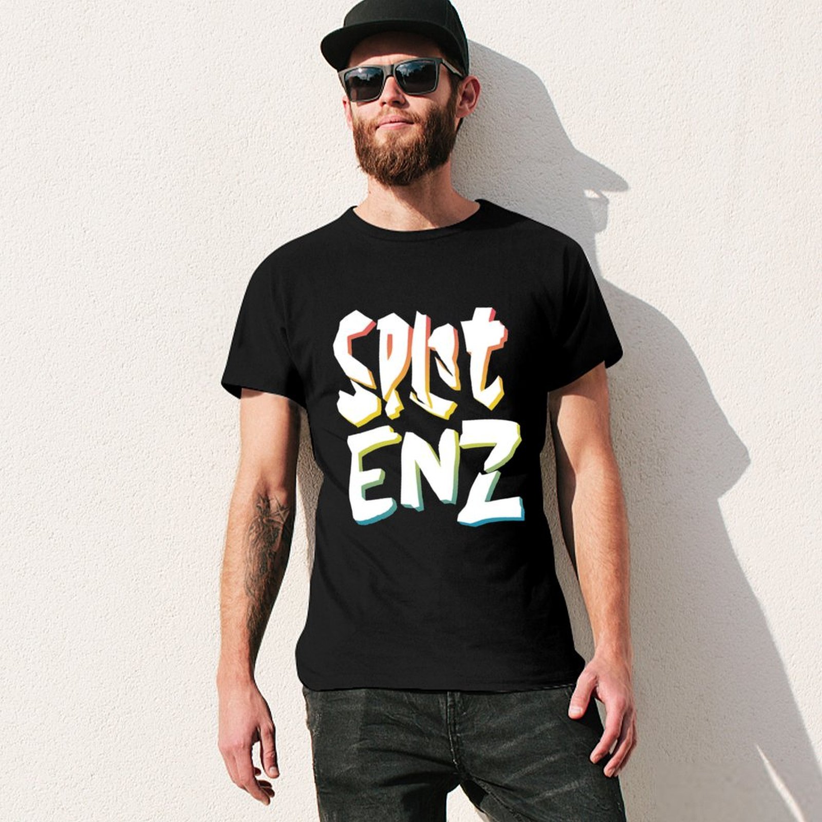 Split Enz T-ShirtSplit Enz _ R - Men'S Fashion From The 80S 评论和价格