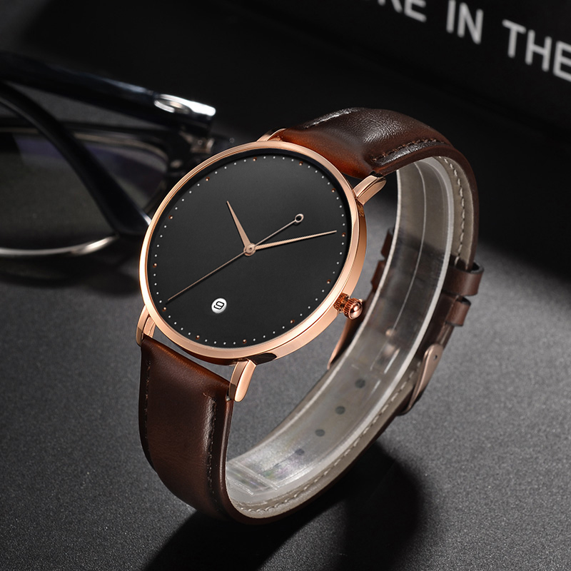 CL026  Black Rose Gold Build B - Men'S Fashion Logo 评论和价格