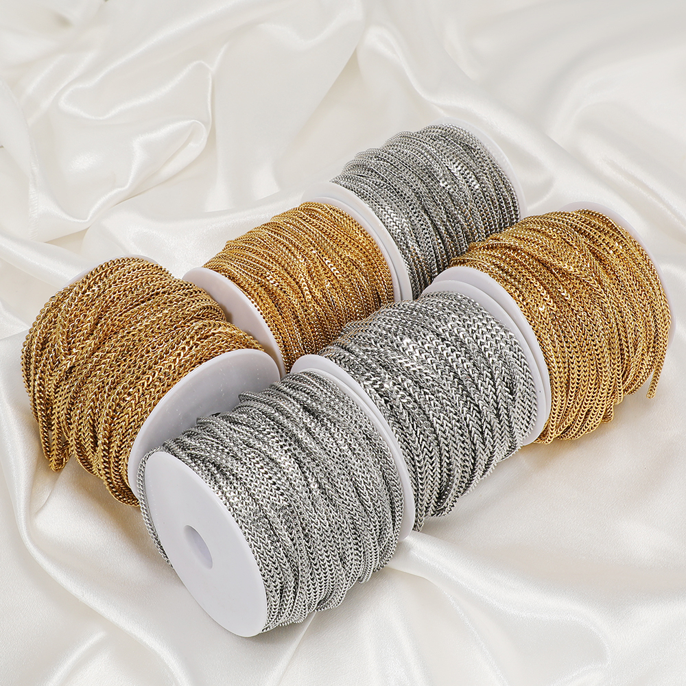 1 Meter Stainless Steel Fashio - Men'S Fashion Necklaces 评论和价格