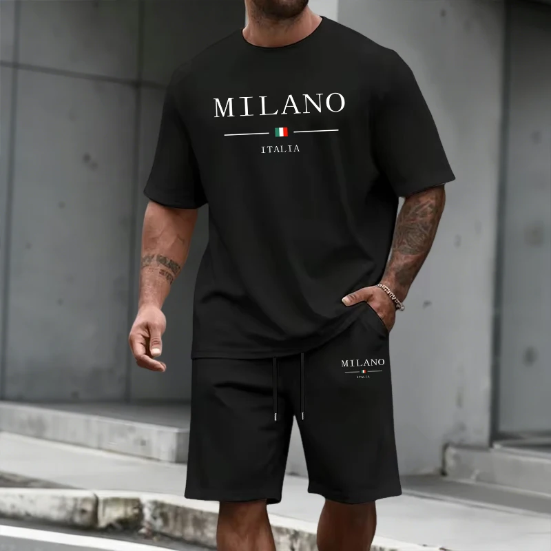 Men's Tracksuit Short Sleeve T - Men'S Fashion Trends 2025 评论和价格