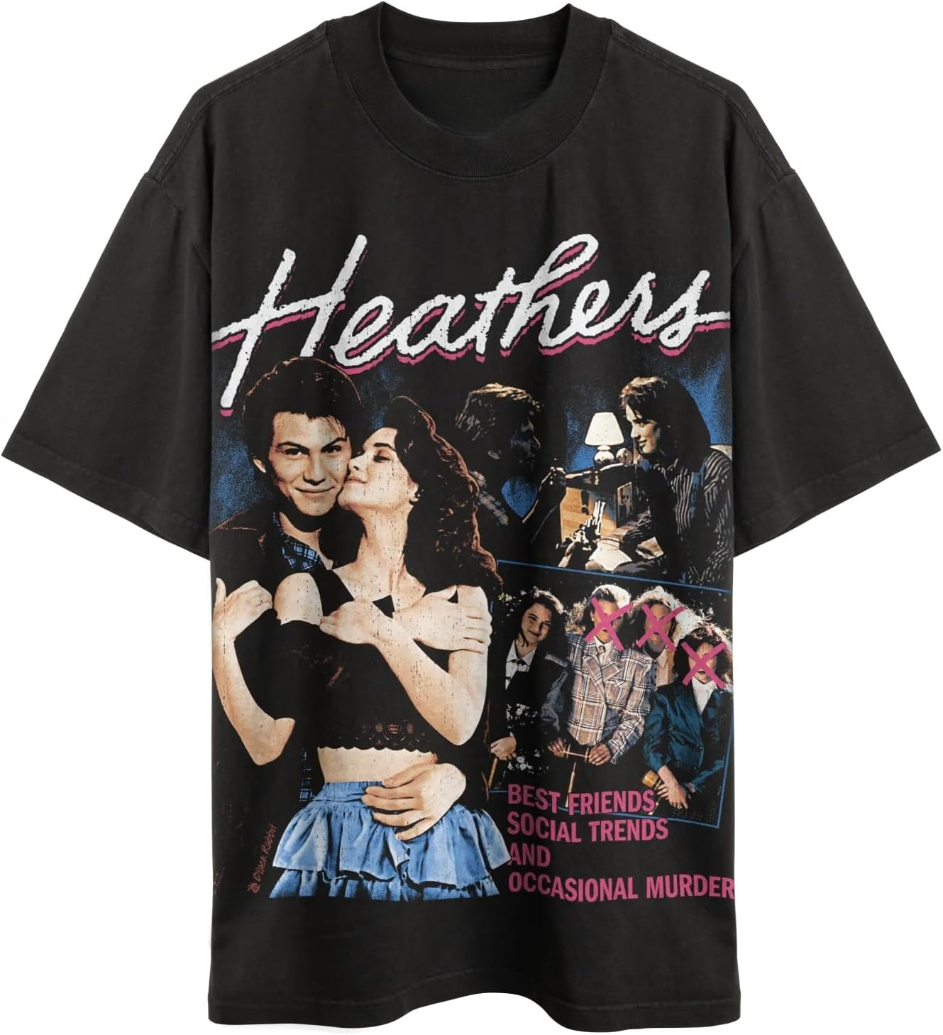 Heathers 80s Teen Movie T Shir - Men'S Fashion From The 80S 评论和价格