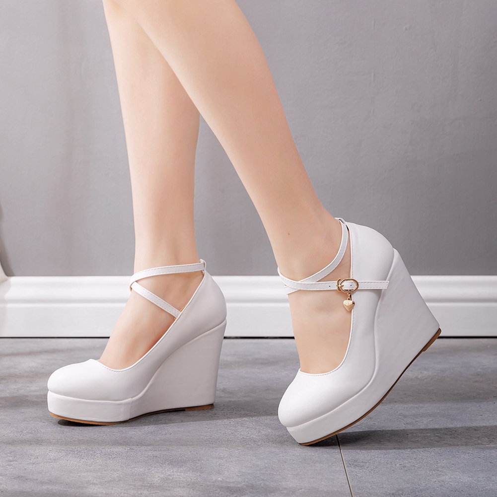 Women's Platform Wedges High H - Mens Fashion Dress Shoes 评论和价格