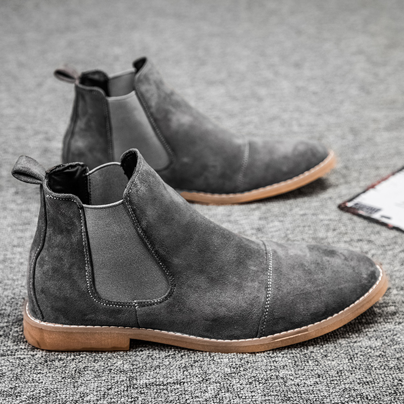 Fashion Yellow Chelsea Boots M - Mens Fashion Dress Shoes 评论和价格