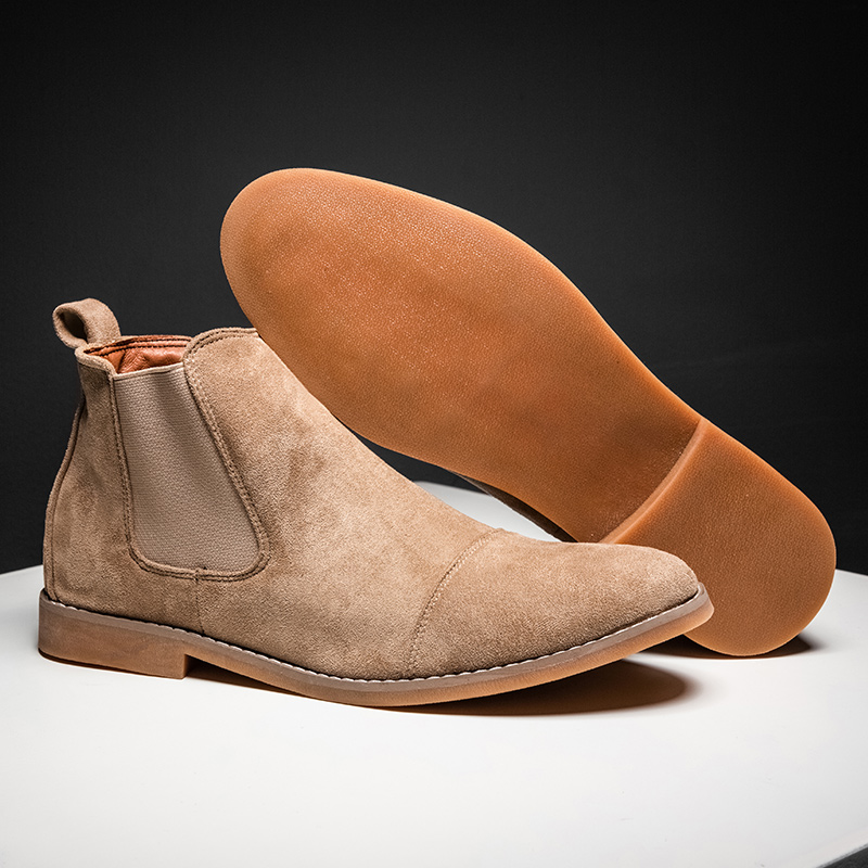 Fashion Yellow Chelsea Boots M - Mens Fashion Dress Shoes 评论和价格