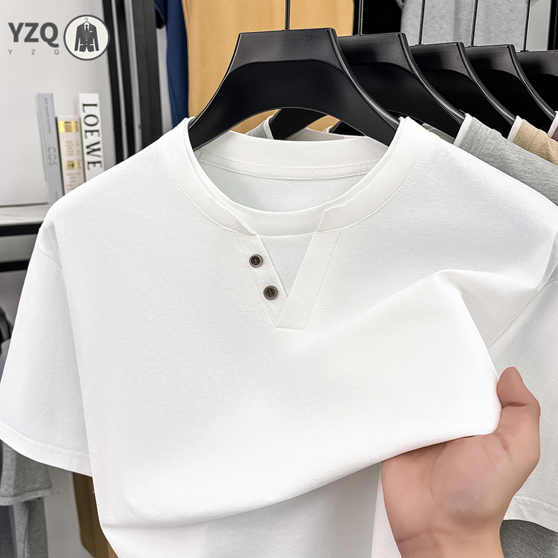 Mens Short Sleeve T Shirt Henl - Men'S Fashion Trends 2025 评论和价格