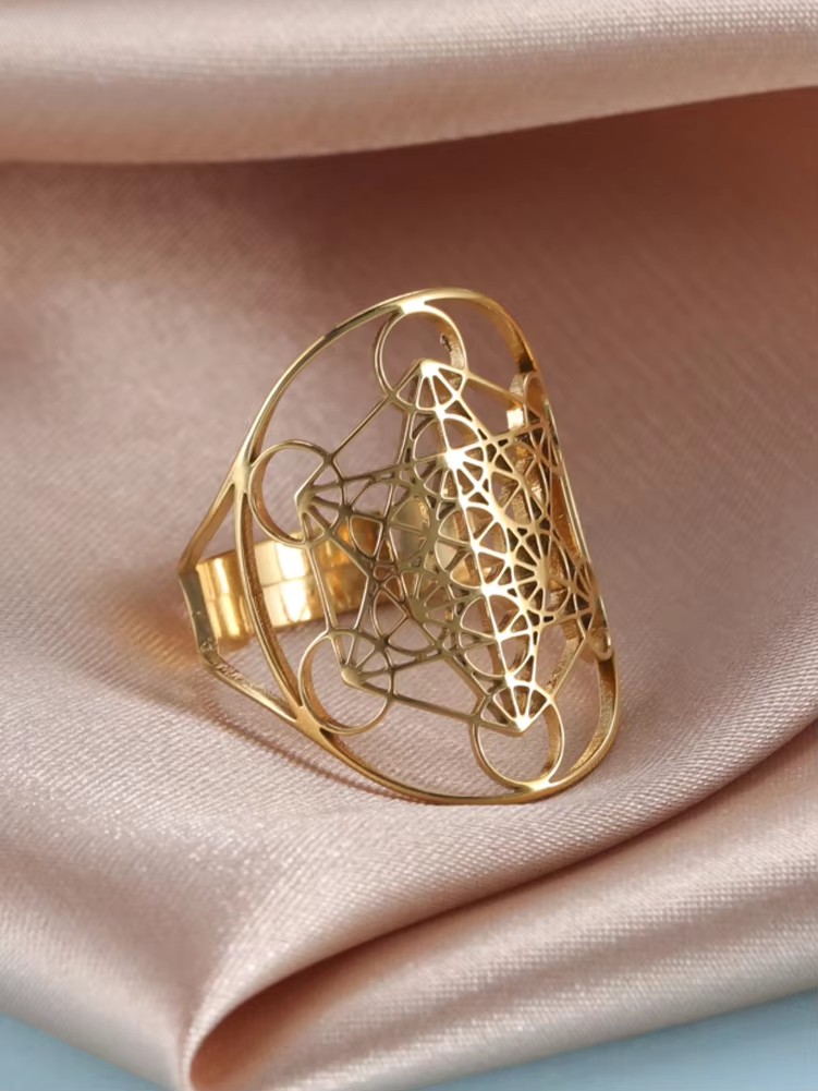 Unift Sacred Geometry Ring Met - Men'S Fashion Today 评论和价格