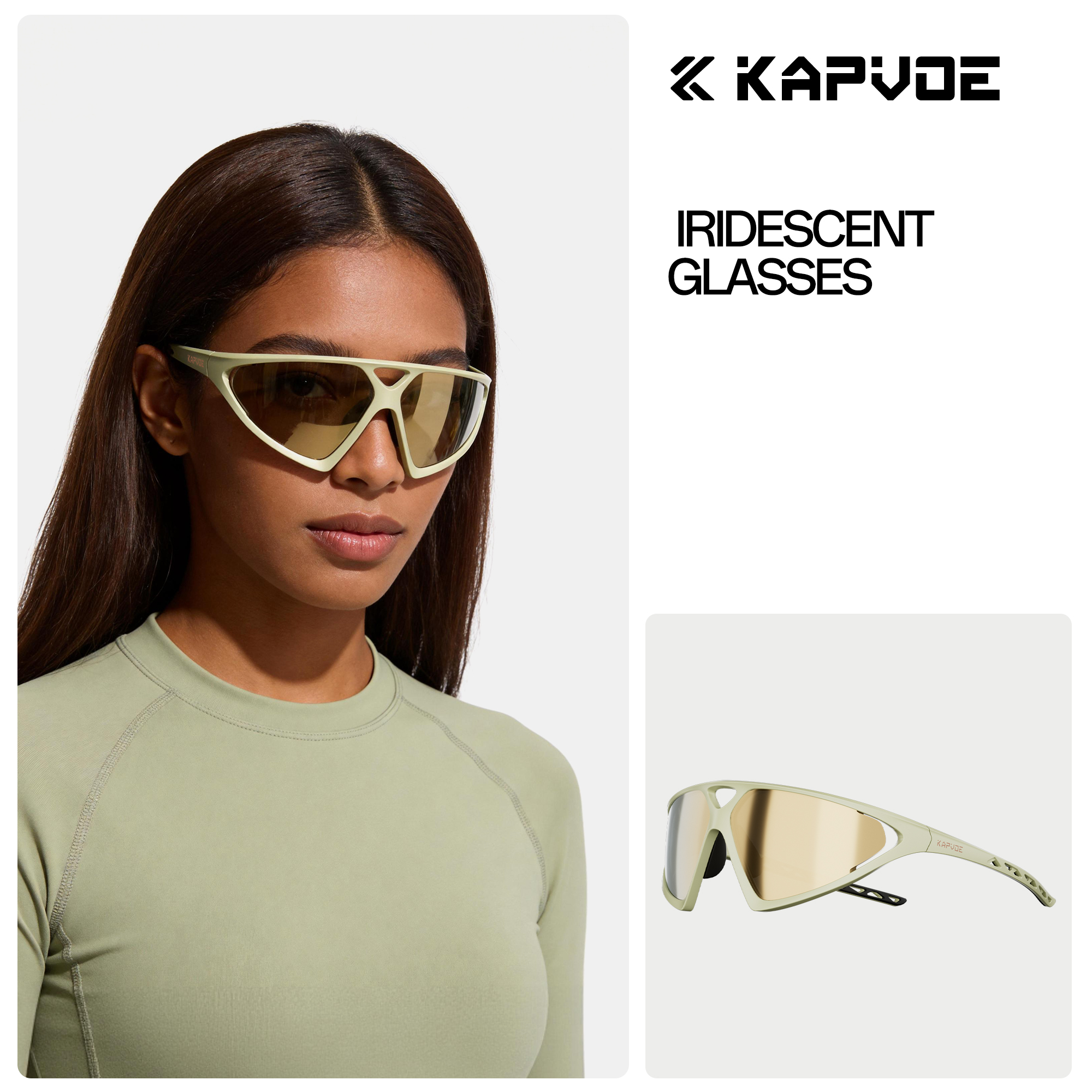 KAPOVE Cycling Sunglasses for  - Men'S Fashion Glasses 2026 评论和价格
