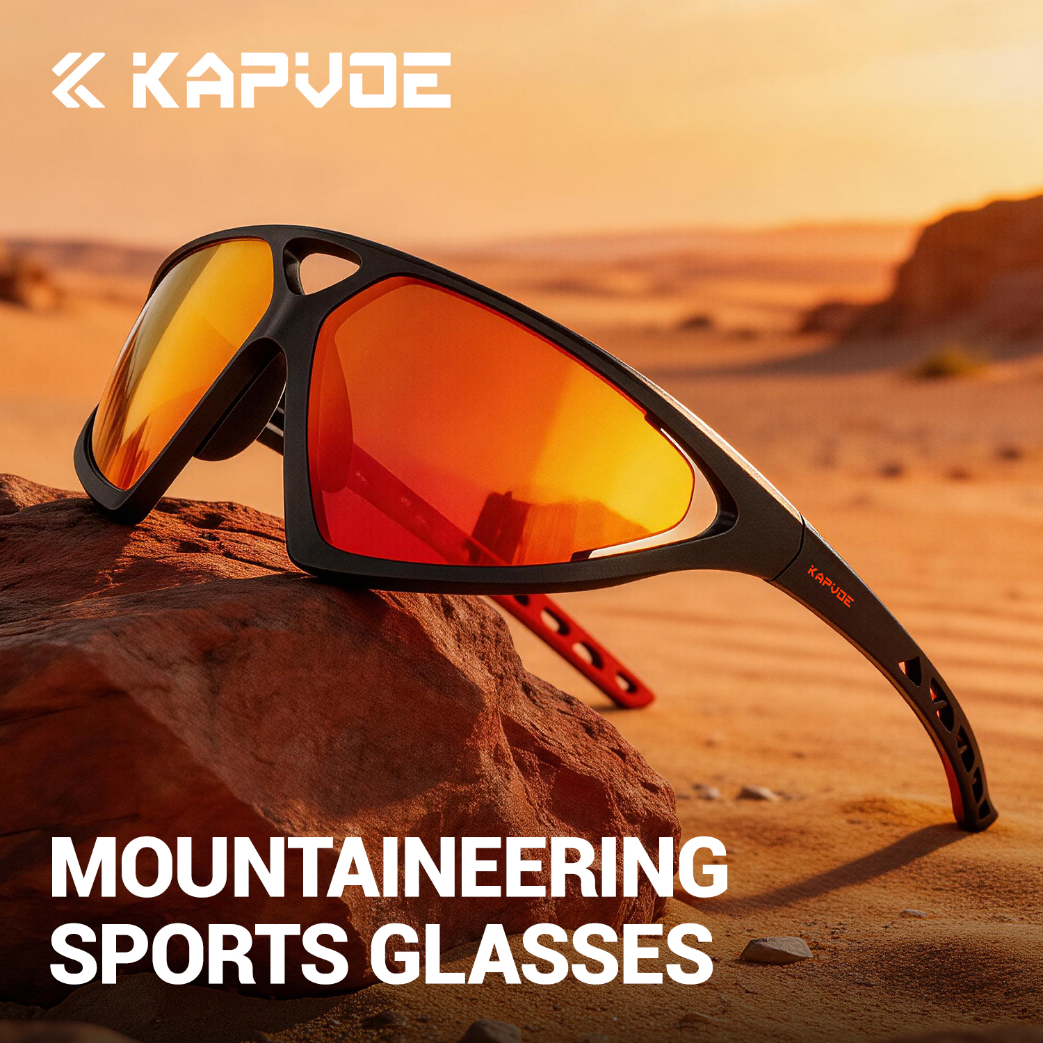 KAPOVE Cycling Sunglasses for  - Men'S Fashion Glasses 2026 评论和价格